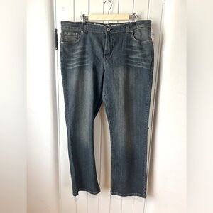 NWT Dickies Stretch 5-Pocket Relaxed Fit Straight Leg Midrise Jean 18R